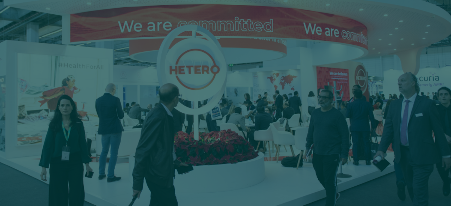 Exhibitor stand CPHI Milan 